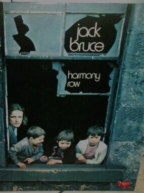 jack bruce harmony row new german 1980 lp - cream bass progresseive art rock